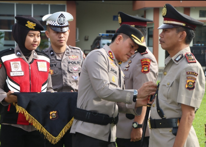 3 Perwira Polres Muara Enim Dimutasi