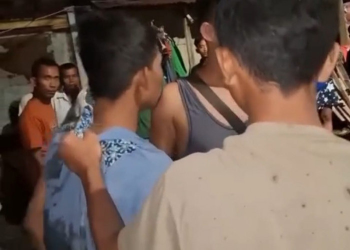 Pelaku Penodongan Terhadap Lansia di Muara Enim Diamuk Massa