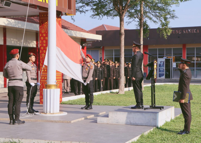 Polres Muara Enim Peringati Hari Sumpah Pemuda, Wujudkan Semangat Bersatu untuk Indonesia Raya