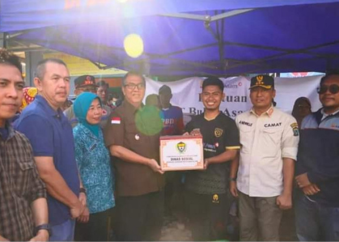 Pemkab Muara Enim Salurkan Bantuan untuk Korban Banjir di Tanjung Enim