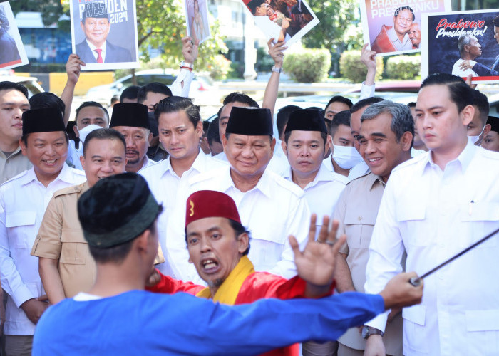Prabowo Resmikan Kantor Pemenangan Presiden