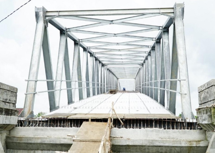 Jembatan Air Sugihan Penghubung OKI-Bayuasin Sumsel Ini Ternyata Sudah Dinantikan Masyarakat Selama 40 Tahun