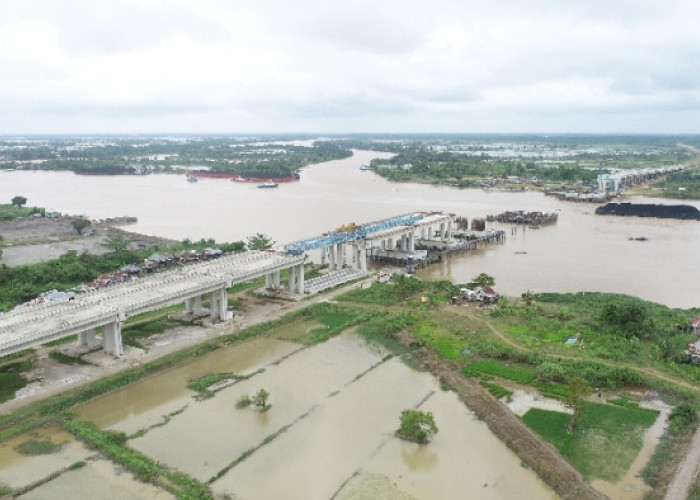 WSBP Suplai Readymix untuk Struktur Jembatan Musi Ruas Tol Palembang-Betung