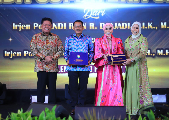 Gubernur Herman Deru Apresiasi Kepemimpinan Irjen Andi Rian