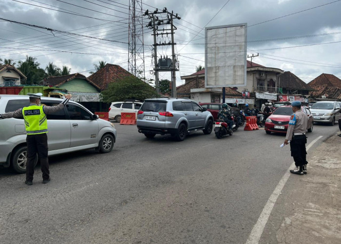 Arus Balik H+3 di Muara Enim Mulai Meningkat, Polisi Pastikan Arus Tetap Lancar