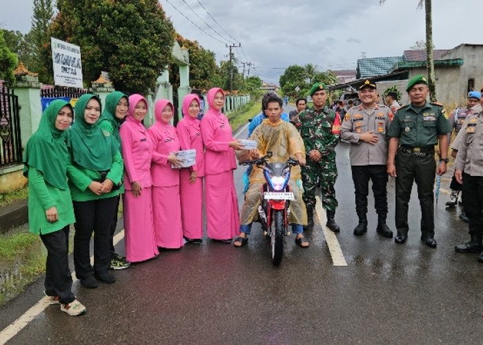 Polsek dan Koramil Semende Kompak Gelar Kegiatan Berbagi Takjil