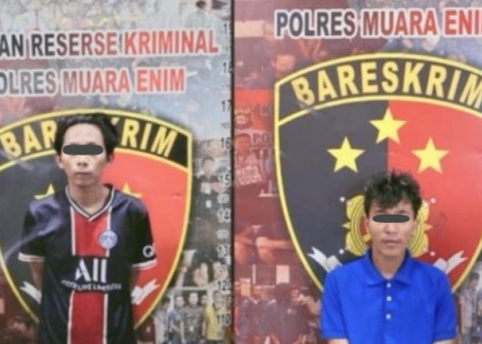 2 Pelaku Pencurian Sepeda Motor Dibekuk Team Rajawali Satreskrim Polres Muara Enim