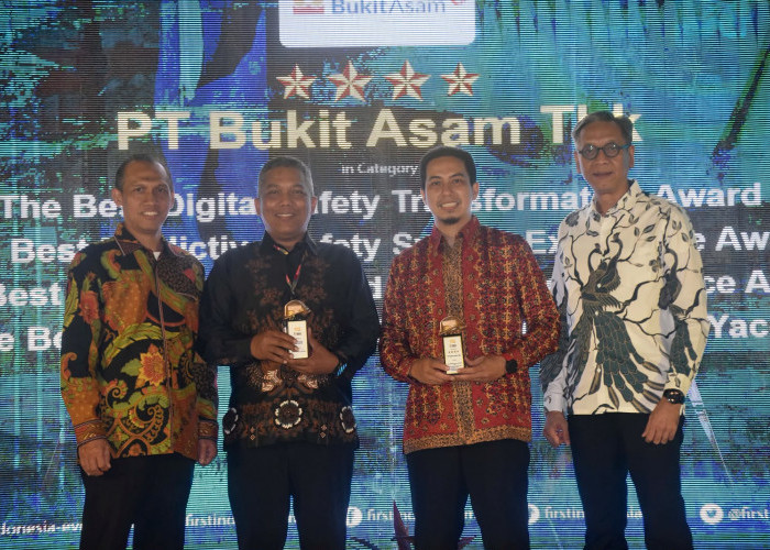 Tegaskan Transformasi Keselamatan, PTBA Borong 4 Penghargaan ISEA 2026