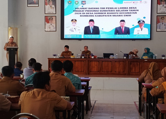 Desa Sumber Rahayu Wakili Kabupaten Muara Enim Lomba Desa Tingkat Provinsi Sumsel