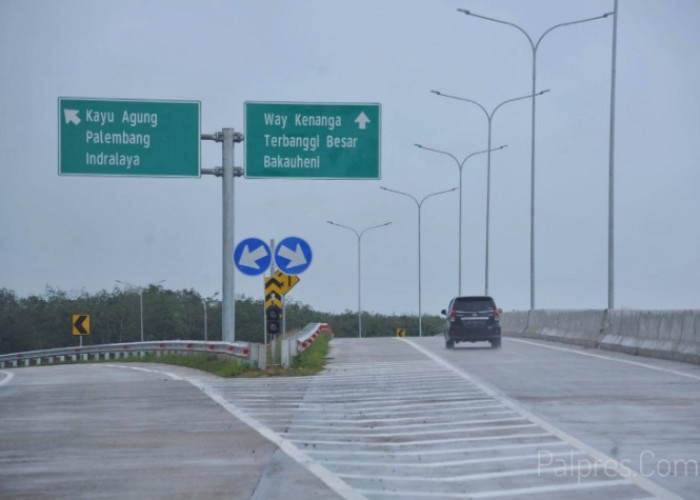 Tol Palembang-Lampung Aman Dilintasi Kendaraan Pemudik Natal dan Tahun Baru 2023