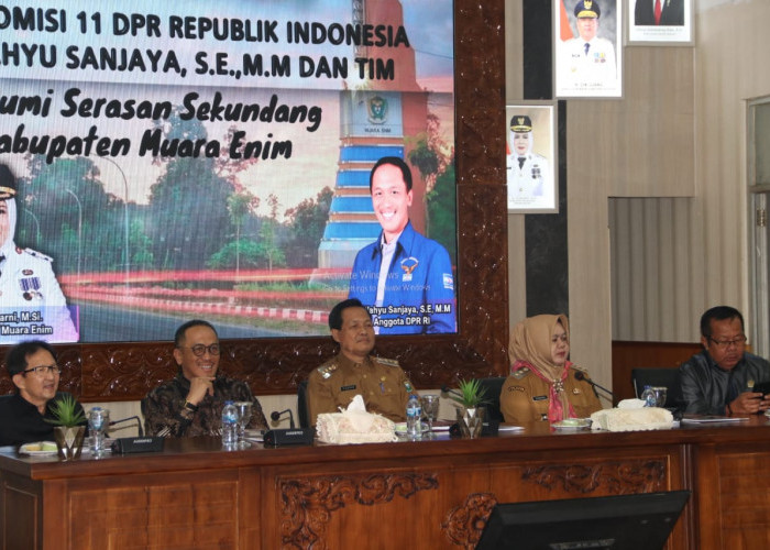 Bupati Edison Berharap DPR RI Perjuangkan Pembangunan Infrastruktur Muara Enim