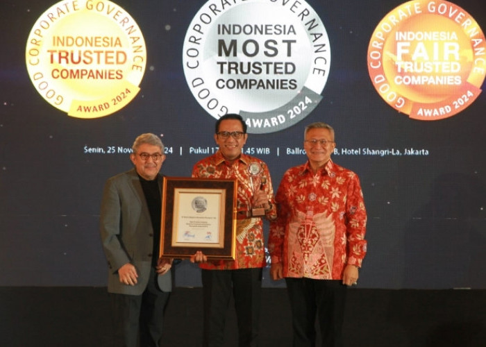 Unggul dalam Tata Kelola, BRI Dinobatkan Sebagai The Most Trusted Company 2024