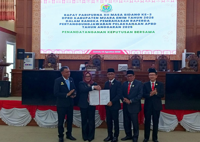 Raperda Pertanggungjawaban APBD 2025 Disetujui dengan Catatan