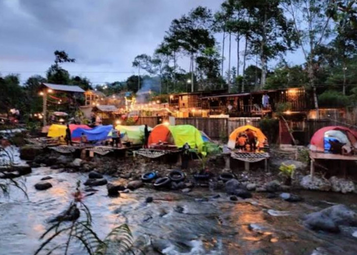 Wisata Dusun Camp Riverside Glamping, Tempat Glamping Terlengkap di Pagaralam Sumatera Selatan