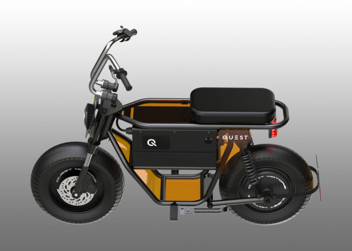 Estetik dan Menggemaskan! Sepeda Motor Listrik Quest Atom II Mendapat Subsidi Rp7 Juta, Cek Harga Disini