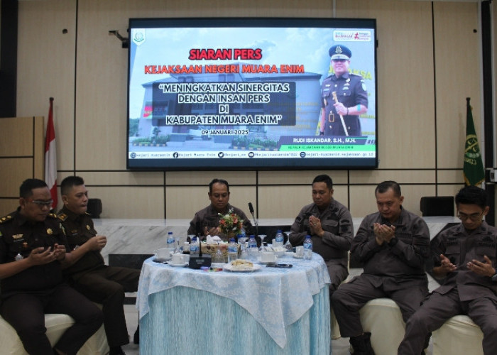 Jalin Sinergisitas, Kejari Muara Enim Gelar Coffee Morning Bersama Insan Pers