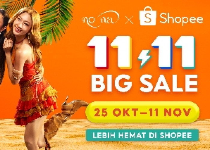 Kolaborasi no na x Shopee Bawa Suasana Baru ke Kampanye 11.11 Big Sale