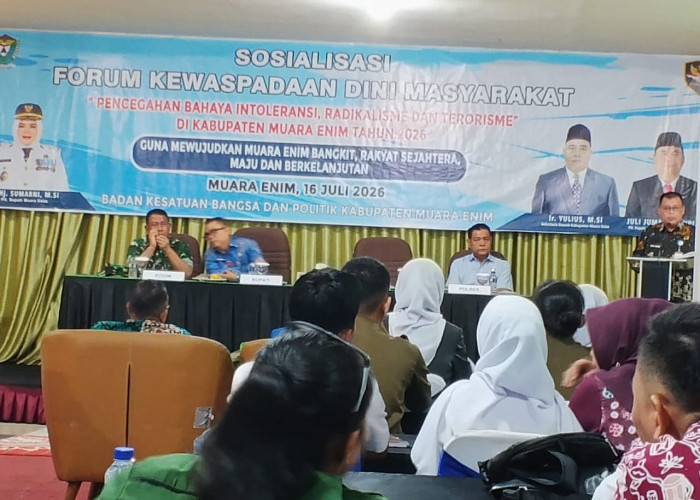 Dukung Sumsel Zero Konflik, Pemkab Muara Enim Perkuat Peran FKDM