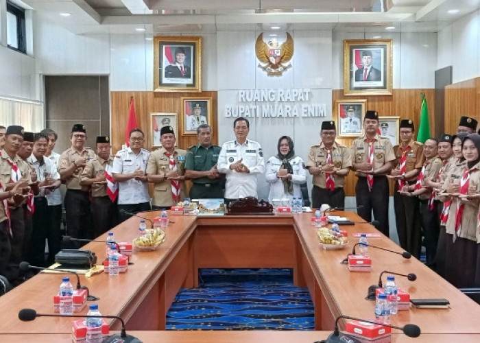 Bupati Edison Dukung Pembinaan Generasi Muda Melalui Kegiatan Kepramukaan