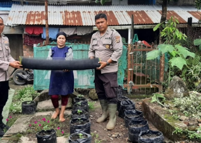 Polri Dukung Ketahanan Pangan Melalui Program P2B di Desa Tegal Rejo