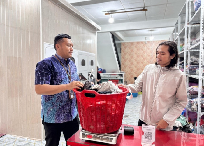 KUR BRI Dorong UMKM Kabanjahe Naik Kelas, dari Usaha Es Buah Menjadi Laundry Express