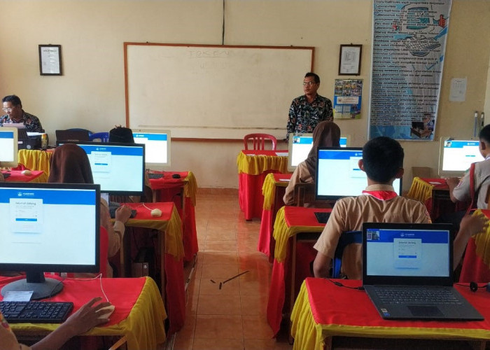 Tingkatkan Mutu Pendidikan, MTs Negeri 2 Muara Enim Sukses Gelar ANBK 2025