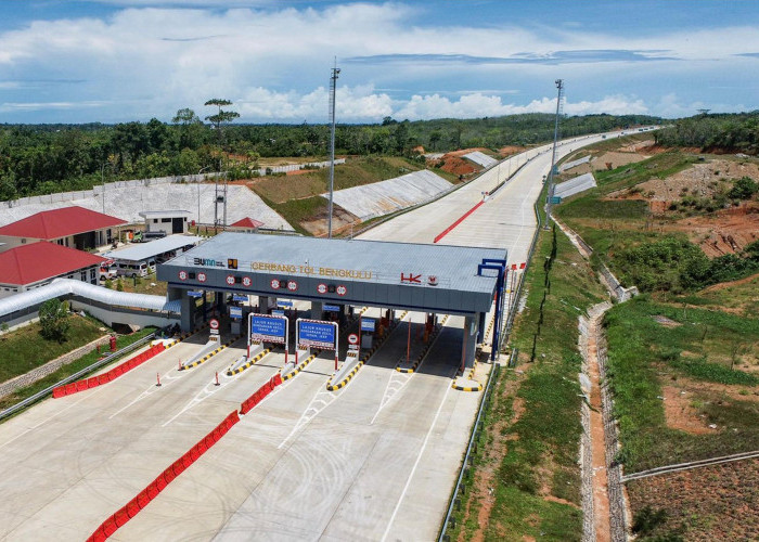 Tol Bengkulu-Taba Penanjung Dibuka 23 Desember 2022, Tarif Masih Gratis