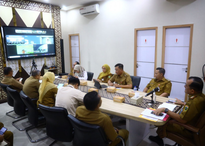 Sekda Sumsel Ikuti Rakornas Pengendalian Inflasi 2026 dan Evaluasi Program 3 Juta Rumah