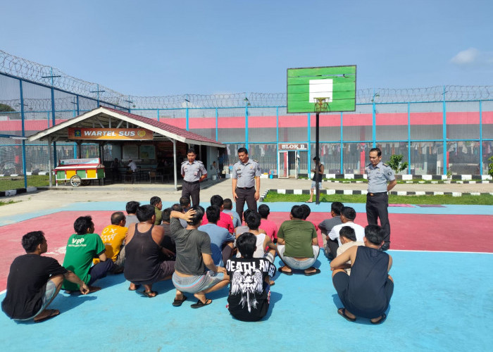 Lapas Muara Enim Lakukan Razia Kamar Warga Binaan