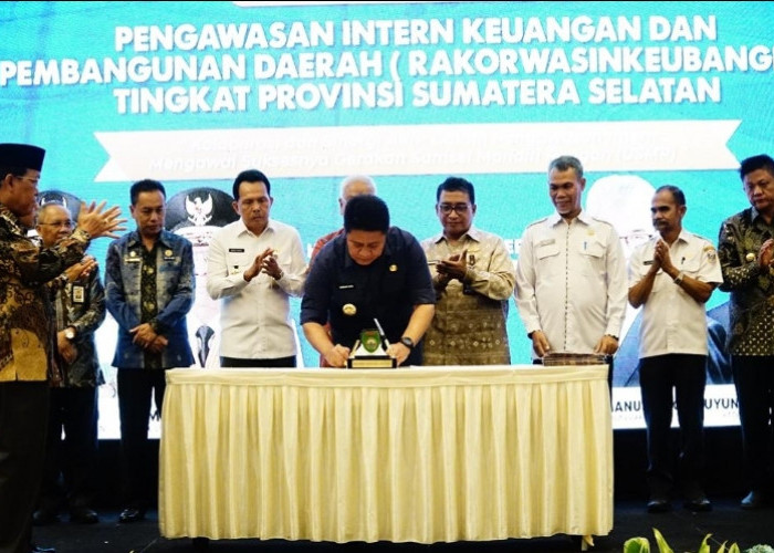 Kolaborasi dengan BPKP, Gubernur Sumsel Yakin Mampu Capai Kedaulatan Pangan Melalui GSMP