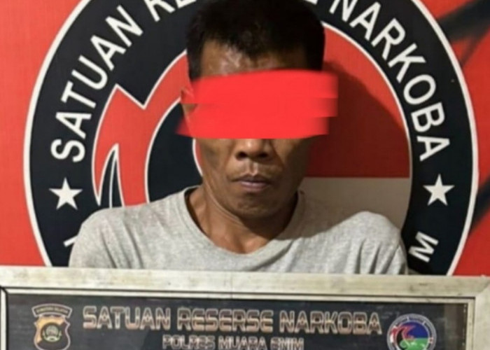 Pengedar Narkoba di Tanjung Enim Ini Tak Berkutik Saat Diringkus Satresnarkoba Polres Muara Enim