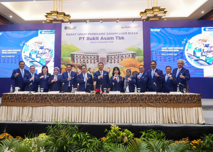 Gelar RUPSLB 2025, PTBA Perkuat Tata Kelola dan Strategi Bisnis Perusahaan
