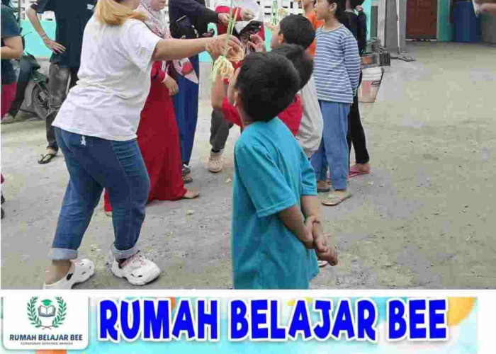 Rumah Belajar Bee Mengadakan Perlombaan Untuk Memeriahkan Hari Kemerdekaan RI Ke 79