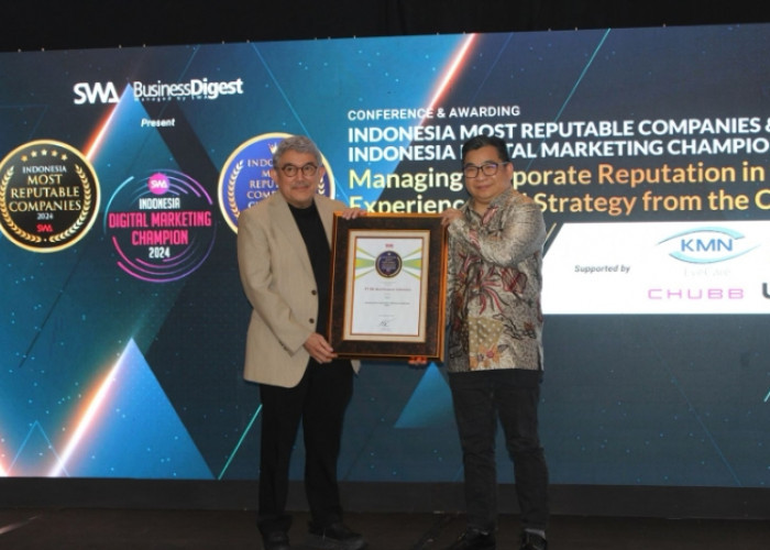 BRI Finance Sabet Penghargaan Indonesia Most Reputable Companies Champions 2024