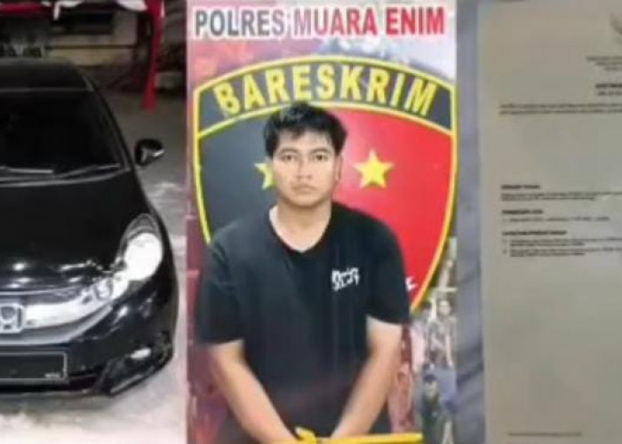 Curi Mobil dan Emas, Pelaku Diringkus Satreskrim Polres Muara Enim di Palembang