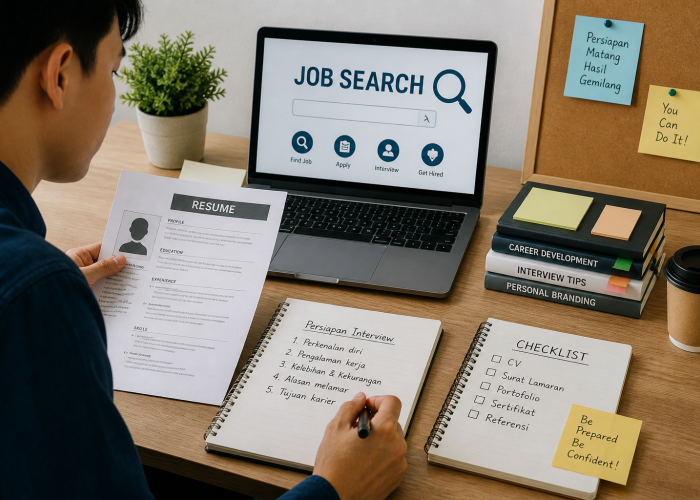 Tips Persiapan Sebelum Melamar Pekerjaan Agar Cepat Diterima