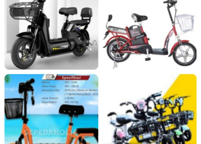 6 Rekomendasi Sepeda Listrik Power 350 Watt untuk Anak dan Perempuan, Harga Rp2-3 Juta