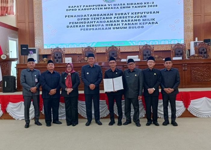 Hibah Lahan Pemkab Muara Enim untuk Perum Bulog 'Dihujani' Interupsi Anggota DPRD