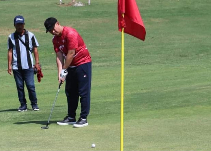 Jajal Golf PT Bukit Asam, Pj Bupati Muara Enim Siap Gelar Turnamen