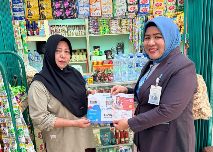Transaksi QRIS Capai 17.700, BSB Muara Enim Terus Edukasi Pedagang