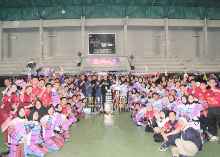 Marching Band Bukit Asam Juara Umum Musi Soundsport Competition 2024