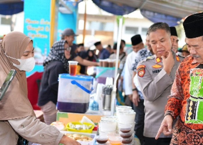 Dorong Perekonomian Masyarakat, Pemkab Muara Enim Hadirkan Makanan Lokal di Pasar Ramadan