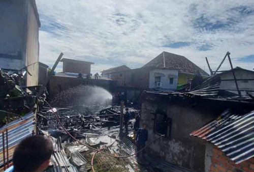 2 Rumah Hangus Terbakar, Penyebabnya Diduga Korsleting Listrik