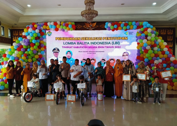 Bianca Azarine Nurtisha dan Anya Eliora Wakili Muara Enim ke Tingkat Sumsel Pada Lomba Balita Indonesia