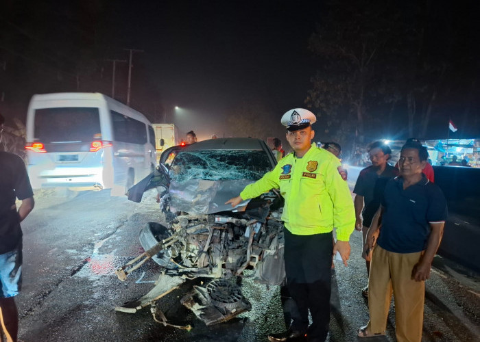 3 Kendaraan Kecelakaan Beruntun di Muara Enim, 1 Korban Meninggal Dunia, 2 Orang Luka Ringan