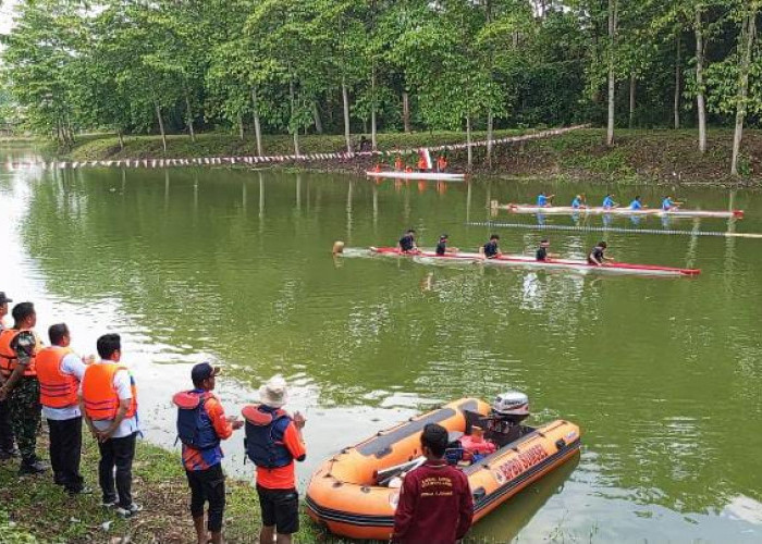 Kembangkan Wisata Lokal, Lomba Bidar Tradisional Digelar di Danau Cecuho Muara Enim