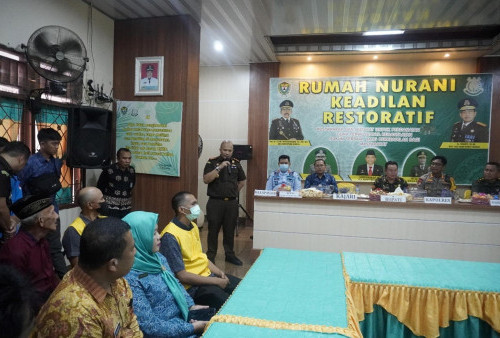 Kejari Muara Enim Resmikan Rumah Restorative Justice