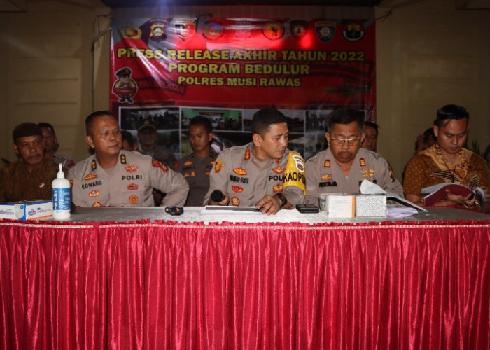 Sepanjang 2022, Kasus Narkoba di Musi Rawas Sumatera Selatan Menurun, Segini Jumlahnya