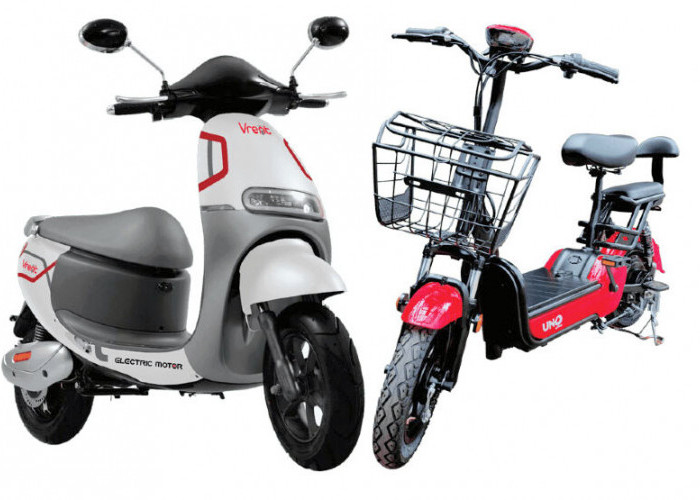 Sepeda Listrik VS Motor Listrik, Dua Kendaraan yang Ramah Lingkungan! Ini Perbedaannya