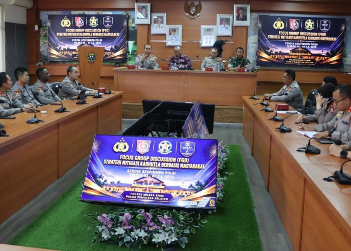 Muara Enim Perkuat Strategi Penanganan Karhutla Berbasis Masyarakat